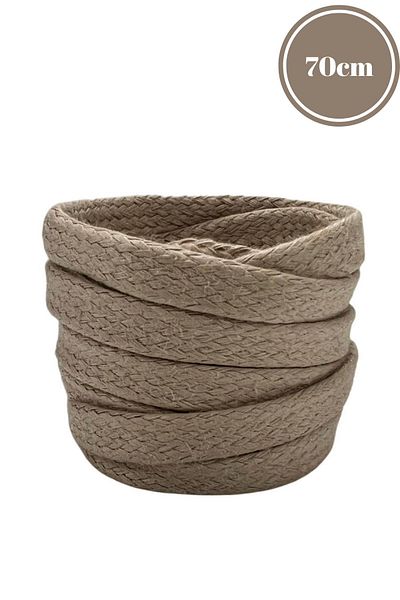 Mag Shoes Care Mink Flat Waxed Shoelaces. 70cm. 1 Pair. 2 Pieces.