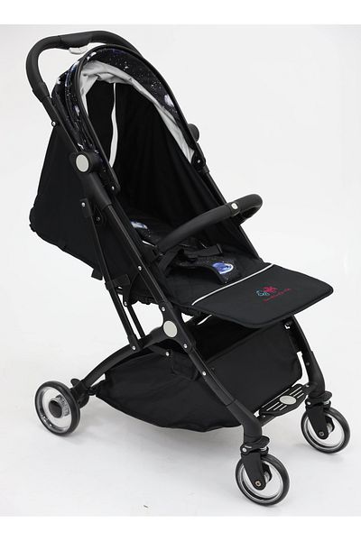 BabyCara Ultra Lightweight Compact Folding Travel Cabin Stroller For Baby 5-Point Safety Harness