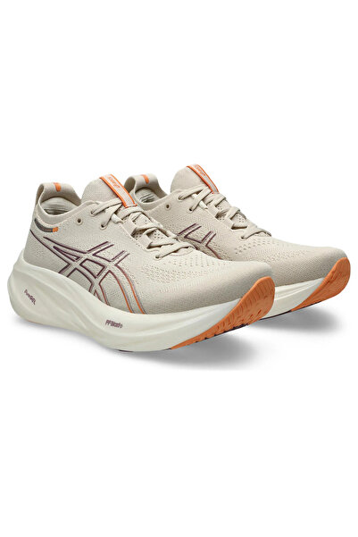 Asics Gel-Nimbus 26 Kadın Bej Koşu Ayakkabısı 1012B601-250