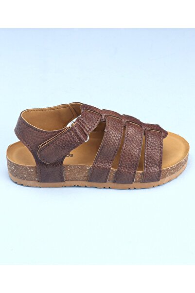 Pine kids Velcro Closure Sandals - Brown