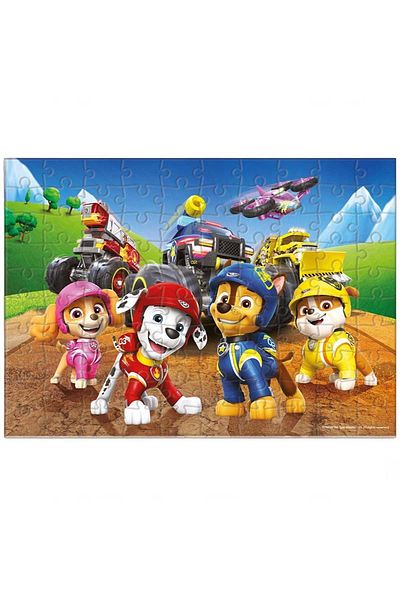 TOYFEST لغز باو باترول 100 قطعة - قطع مريح