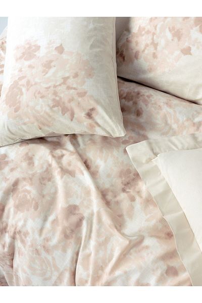 ŞENER HOME Σετ Παπλωματοθήκη CottonBox Διπλό - Διπλό Μπεζ
