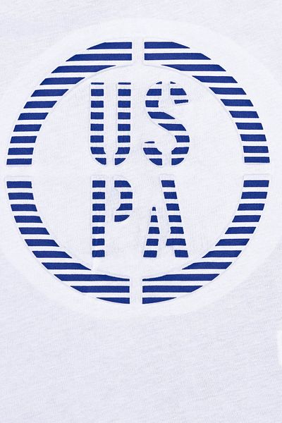 U.S. Polo Assn. ΗΠΑ ΠΟΛΟ. ΑΣΣΝ. Παιδικό Λευκό Μπλουζάκι Αθλητή 50249284