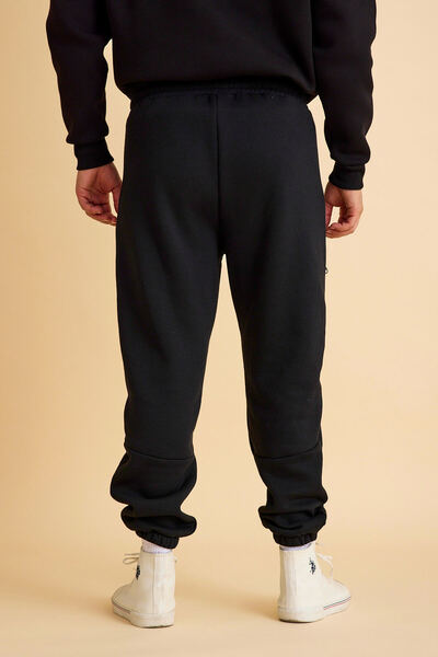 Scorp Ανδρικό Jogger Sweatpants Vertex Μαύρο