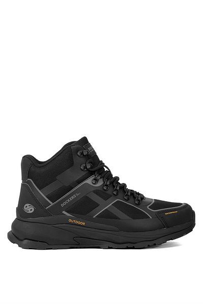 Dockers 101815476   4F 237518   4Pr - Men's Black Genuine Leather Outdoor Hi Boots
