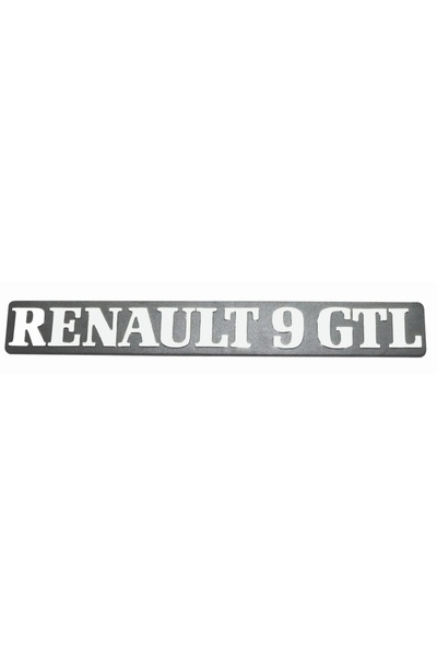 Genel Markalar Arka Yazı Renault 9 Gtl