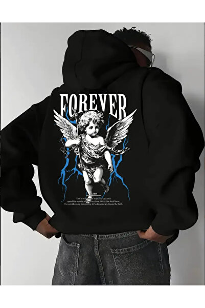 Marco Fresco Φούτερ Eros Forever με τύπωμα Unisex με κουκούλα