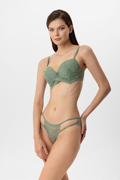 Pierre Cardin 4881 Milan Push Up Δαντελένιο Σετ σουτιέν