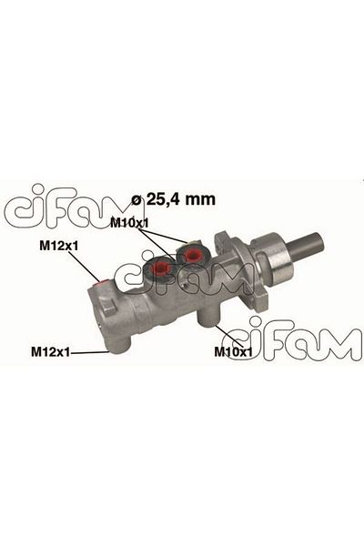Universal Movano MAIN CENTER 2.5-2.8 99-03 MASTER III - 2.5 DCI 2.8 DTI 3.0 DCI 00 25.4mm