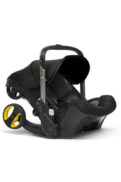 BabyCara Baby Stroller Lightweight Foldable Multi-function 4-in-1 Pushchair Two Way Pushable Black