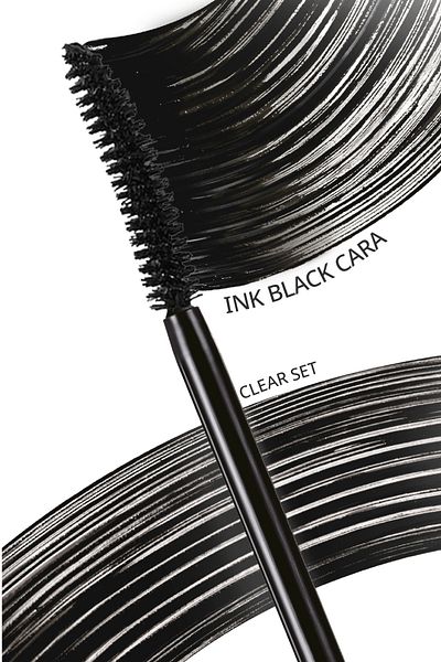 PERIPERA Peripera Ink Black Cara Choigosim - Lasting Daytime Non-Clumping Mascara (03 Clear-Set Curling)