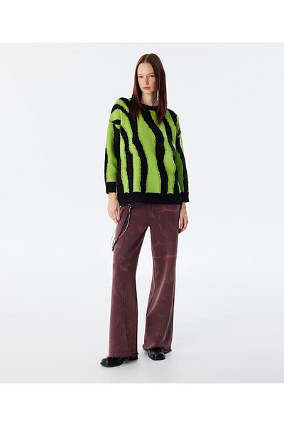 Twist Pulover colorblock