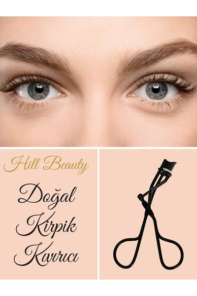 Hill Beauty Turkey Eyelash Curler Scissors with Soft Pad and Protection