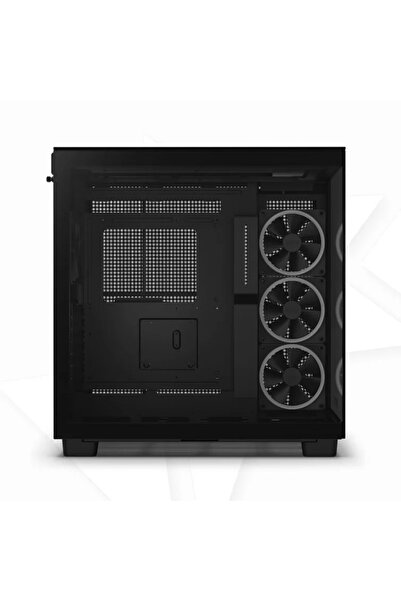 Nzxt حافظة H9 Elite مع مراوح RGB باللون الأسود