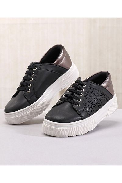 Pine kids Casual Shoes - Black
