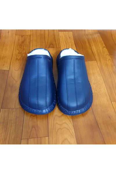 Akınal Bella Ανδρικές χειμερινές παντόφλες Navy Blue