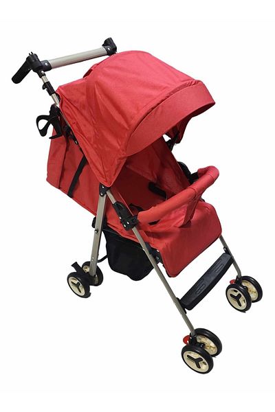 BabyCara Lightweight Aluminum Stroller with Rotating Arms Cup holder and storage