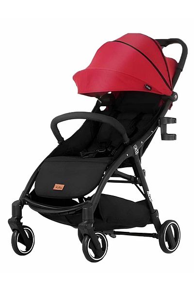 BabyCara Baby Stroller Foldable with Cup Holder Storage Basket One-Step Brake and Front Bumper