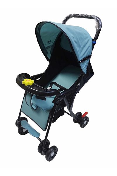 BabyCara Lightweight Stroller with Adjustable Seat and Convenient Storage Basket