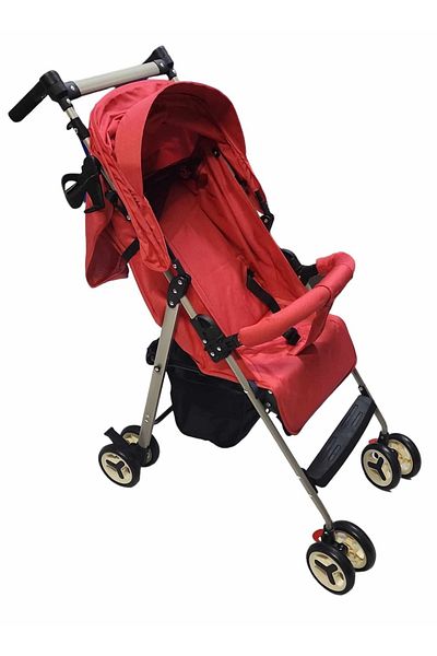 BabyCara Lightweight Aluminum Stroller with Rotating Arms Cup holder and storage