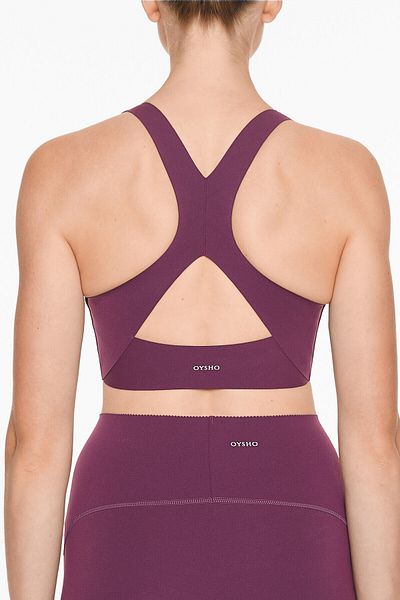 Oysho Cup'ları orta destekli compressive sütyen