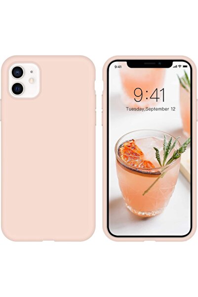 izzytech حافظة هاتف آيفون 11 حافظة هاتف سيليكون سائل سيليكون ناعم جل مطاطي مض...