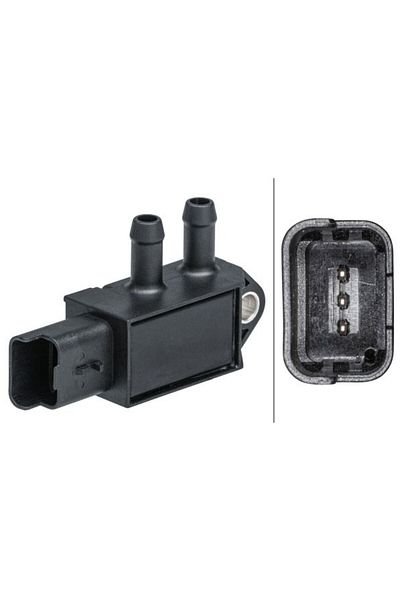 Hella Exhaust Pressure Sensor for Mercedes Om607 Om608 Om622 Om626 W176 W177 C118 W205 W415 W447 . Renault K9K R9