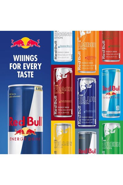 Red Bull Redbull Karışık Paket 10 Lu