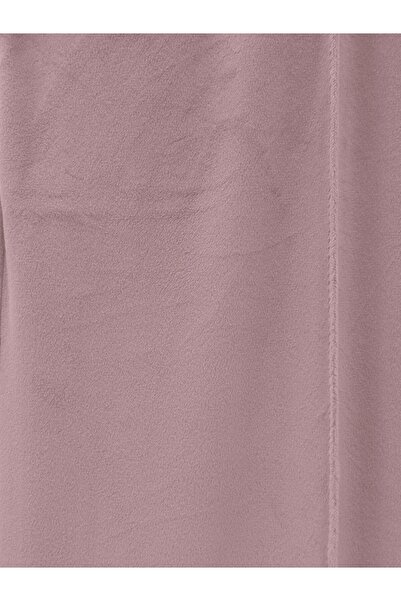 Modamorfo Striped Velvet Trousers with Elastic Waist - Powder