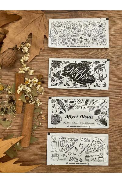 Merpak Ambalaj Tekli Islak Mendil 100'lü Hijyenik Servis Mendil Kolonyalı Tek Kullanımlık Mendil