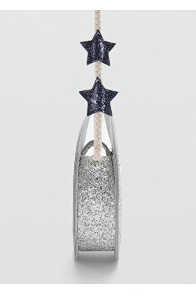 MANGO Baby Glitter Moon Bag