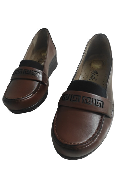 EDİK Căptușeală ortopedică din piele naturală pentru călătorii zilnice pentru...