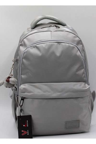 betto's Satin School Bag - Waterproof, School Backpack 34100 Grey
