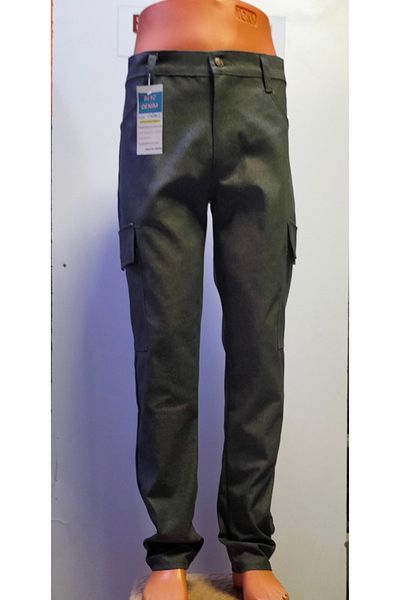 BeyzDenim Γκρι ανθεκτικό στη φλόγα ανθεκτικό παντελόνι εργασίας σιδηρουργού - οξυγονοκολλητής, τόρνος, λεωφορείος, εξομοιωτής