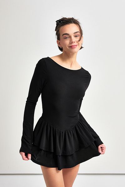 LAMODEMAPASS Rochie BALERINA cu pantaloni scurți