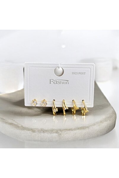 Axamore Halka Çivi Çelik Küpe