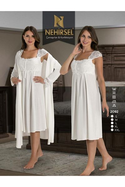Elit Σετ νυχτικό εγκυμοσύνης Nehirsel 2092