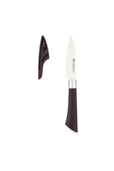 Homelux Cuțit de curățat, oțel, maro crem, 9 cm, linie pură