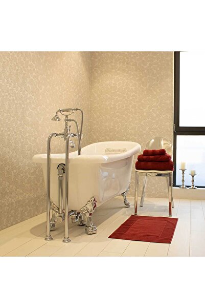 Homelux Bath Towel For Feet, Cotton, Home, 800 G, 50x70 Cm, Burgundy