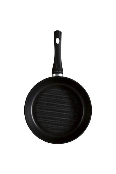 Homelux Tigaie din aluminiu, acoperire antiaderență premium, neagră, 28 cm, Magnat