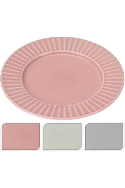 Homelux Farfurie de Servire, Ceramica, Disponibil In 3 Culori, 21,5 Cm