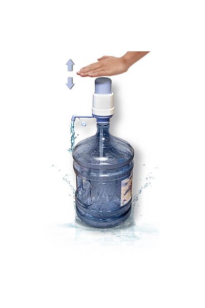 Homelux Pompă de apă manuală 3 - 19 L, Polipropilenă, Alb/albastru