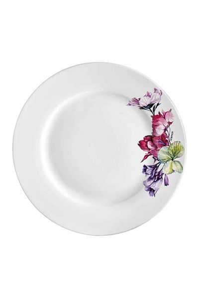 Homelux Farfurie din portelan, Desert, Multicolor, 19 Cm, Gradina