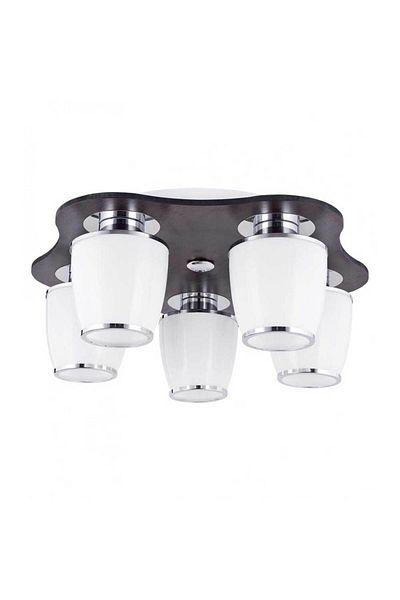 Homelux Ceiling Lamp Merry 5 Globes 11505, 5xe27, 50x25 Cm, 60 W, Wenge