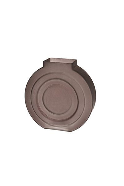 Homelux Vaza decorativa Adonia, 20x8x19,5 cm, sticla, gri