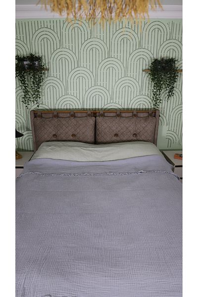 AQUATOLIA Muslin Double Bedspread - Pique - 200/220