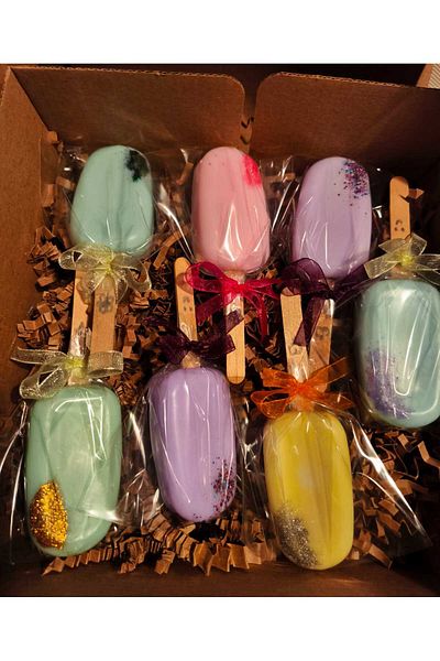 SOO SOAP Gift Decorative Ice Cream Soap Set 7 Pack