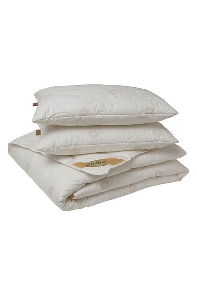 Homelux Woolla Duvet 195x215 cm, 100% cotton, filling 50% British wool, 50% microfiber, white