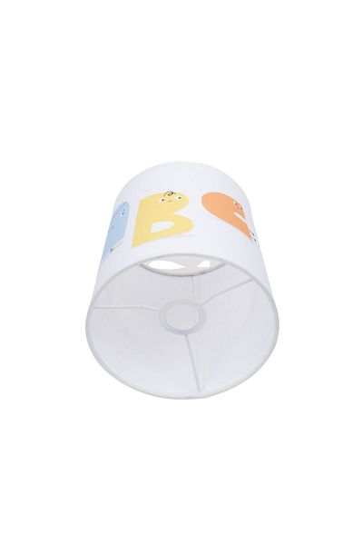 itsybitsy Alphabet Patterned Children's and Baby's Room Sconce Head - Alpha Bed Series