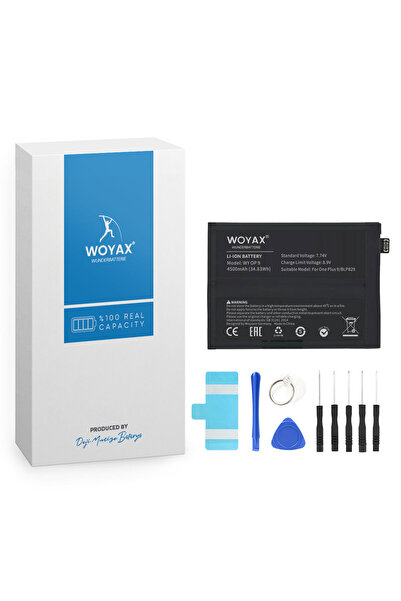 woyax by Deji OnePlus 9 Uyumlu Premium Batarya BLP829